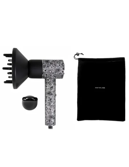 CORIOLISS KIT C5 +SECADOR APOLO SILVER PAISLEY