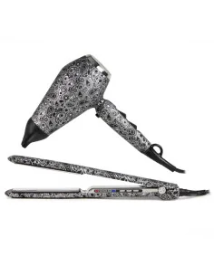 CORIOLISS KIT C3 + SECADOR KOMPACTISSIMO SILVER PAISLEY