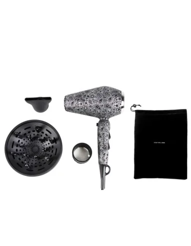 Corioliss Kit c3 + Secador Kompactissimo Silver Paisley