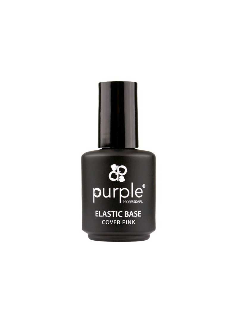 PURPLE ELASTIC BASE COVER PINK 15ML|Mathiss