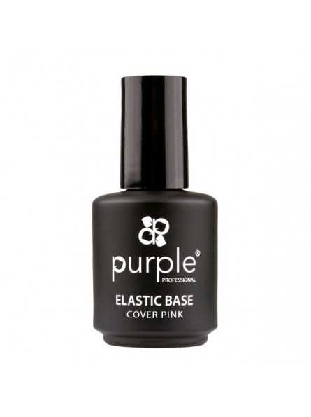 PURPLE ELASTIC BASE COVER PINK 15ML|Mathiss