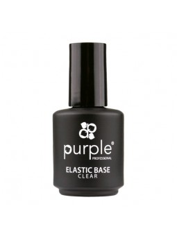 PURPLE ELASTIC BASE CLEAR 15ML