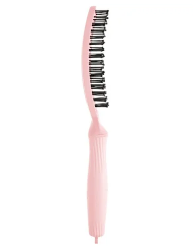 OLIVIA GARDEN FINGERBRUSH DOUBLE PIN PASTELL PINK