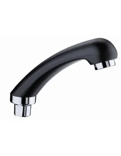 EUROSTIL RECAMBIO DUCHA LAVACABEZAS NEGRO