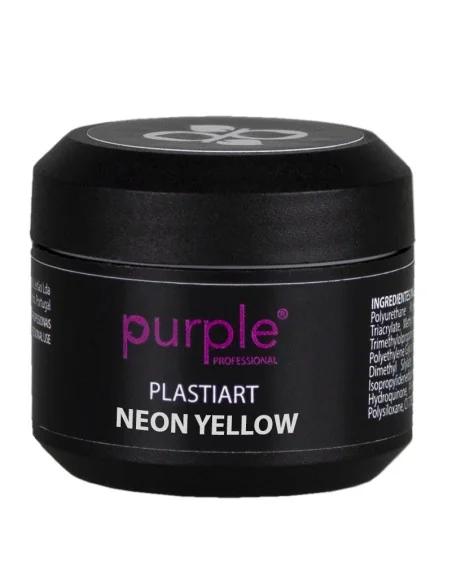 ***PURPLE PLASTIART NEON YELLOW 5GR***