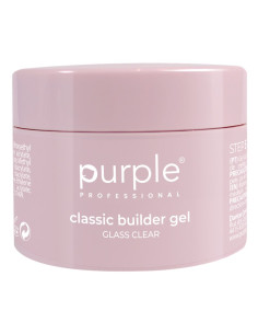 PURPLE CLASSIC BUILDER GEL GLASS CLEAR 250GR