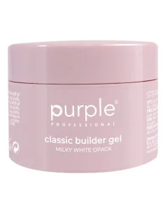 PURPLE CLASSIC BUILDER GEL MILKY WHITE OPACK 250GR