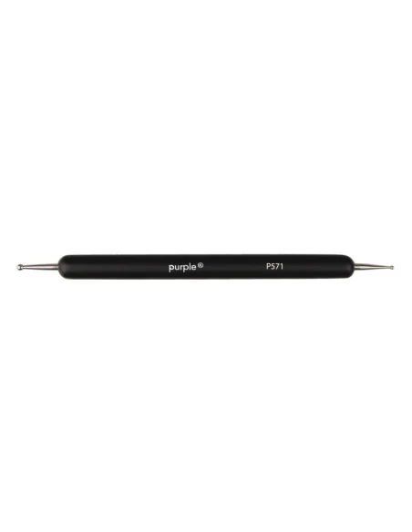 ***PURPLE SPOT SWIRL DUO DOOTING #3 NEGRO***