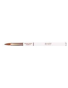 PURPLE PINCEL OVAL PARA ACRILICO #8 (75% KOLINSKY + 25% NYLON)
