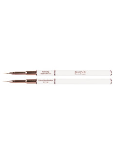 PURPLE PINCEL NAIL ART EXTRA FINE STROKES #000 (KOLINSKY)