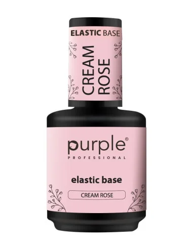 PURPLE ELASTIC BASE CREAM ROSE 15ML