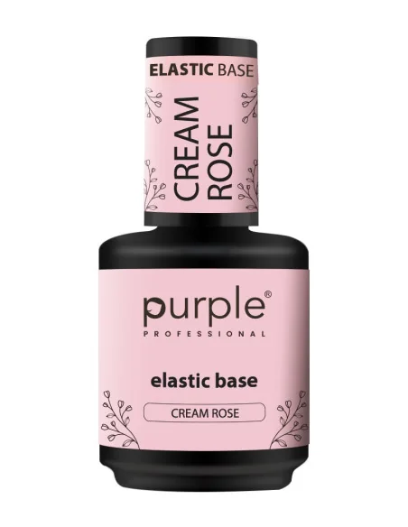 PURPLE ELASTIC BASE CREAM ROSE 15ML