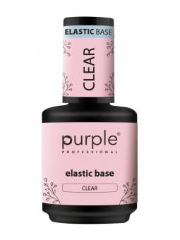 PURPLE ELASTIC BASE CLEAR 15ML