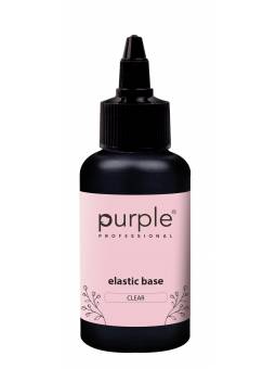 PURPLE ELASTIC BASE CLEAR...
