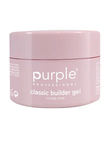 PURPLE CLASSIC BUILDER GEL COVER PINK 15GR
