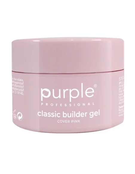 PURPLE CLASSIC BUILDER GEL COVER PINK 15GR