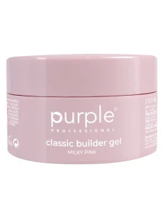 PURPLE CLASSIC BUILDER GEL MILKY PINK 100GR
