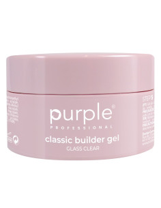 PURPLE CLASSIC BUILDER GEL GLASS CLEAR 100GR