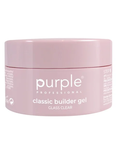 PURPLE CLASSIC BUILDER GEL GLASS CLEAR 100GR