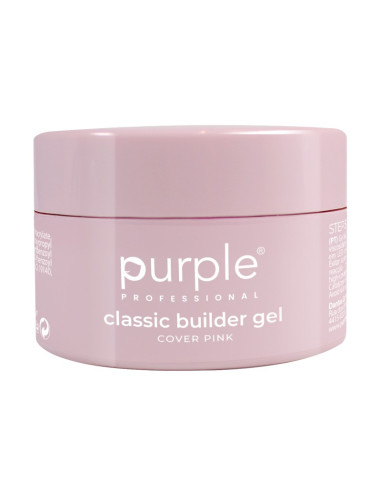 PURPLE CLASSIC BUILDER GEL COVER PINK 50GR