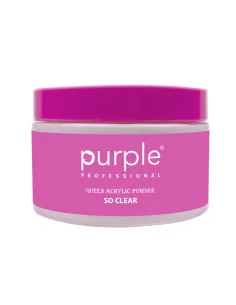***PURPLE POLVO ACRILICO SO CLEAR 200GR***