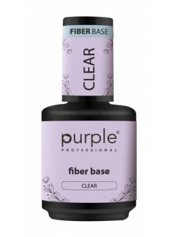 PURPLE FIBER BASE CLEAR 15ML