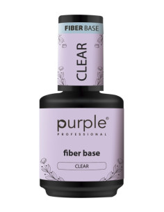 PURPLE FIBER BASE CLEAR 15ML
