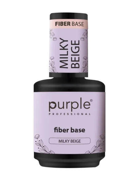 PURPLE FIBER BASE MILKY BEIGE 15ML