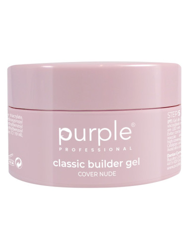 PURPLE CLASSIC BUILDER GEL COVER NUDE 100GR