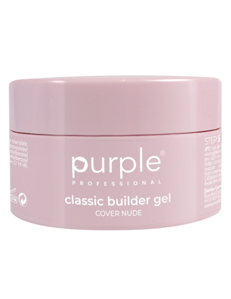 PURPLE CLASSIC BUILDER GEL COVER NUDE 100GR
