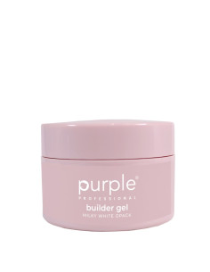 PURPLE CLASSIC BUILDER GEL MILKY WHITE OPACK 15GR