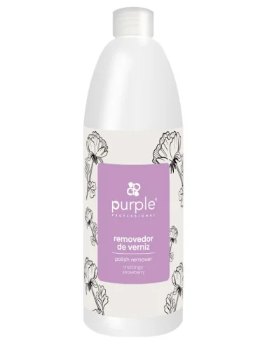 PURPLE REMOVEDOR QUITAESMALTE DE FRESA 1000ML