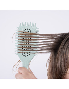 BIFULL HULA WAVES - CURLY METHOD CEPILLO PARA RIZOS VERDE 2