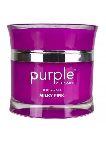 PURPLE GEL DE CONSTRUCCION CLASSIC MILKY PINK 100GR|Mathiss