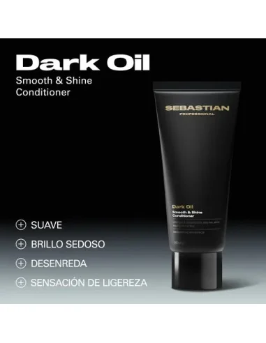 SEBASTIAN DARK OIL SMOOTH & SHINE CONDITIONER 200ML