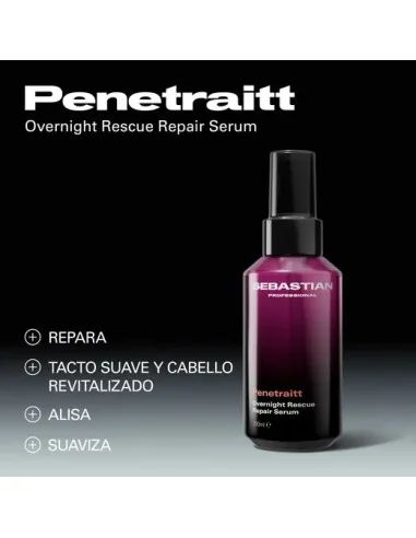 SEBASTIAN PENETRAIT OVERNIGHT RESCUE REPAIR SERUM 95ML