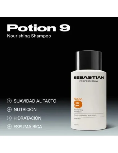 SEBASTIAN POTION 9 NOURISHING SHAMPOO 280ML