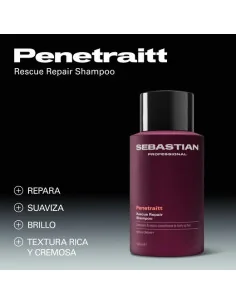 SEBASTIAN PENETRAIT RESCUE REPAIR SHAMPOO 280ML 2
