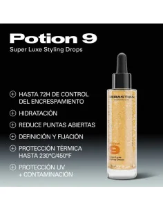 SEBASTIAN POTION 9 SUPER LUXE STYLING DROPS 30ML 2