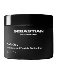 SEBASTIAN CRAFT CLAY TEXTURIZING AND FLEXIBLE STYLING CLAY 50ML