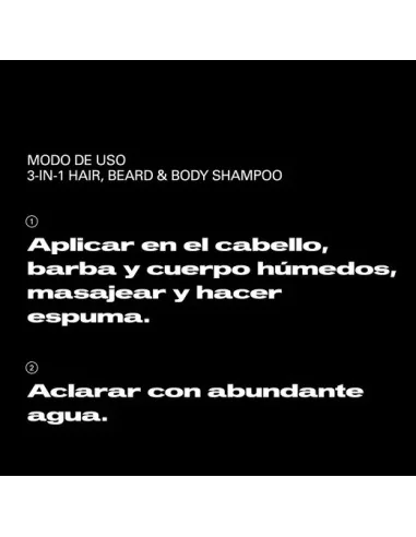 Sebastian Multi-tasker 3-in-1 Hair Bard & Body Shampoo 50ml