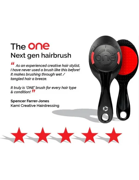 One Brush Pro Black/red | Mathiss Ibiza