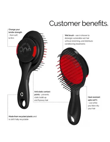 One Brush Pro Pink/grey | Mathiss Ibiza