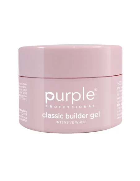 PURPLE CLASSIC BUILDER GEL INTENSIVE WHITE 15GR