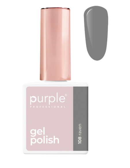 PURPLE GEL POLISH 108 RAVEN 10ML