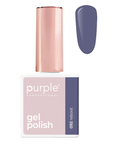 PURPLE GEL POLISH 092 REBOOT 10ML