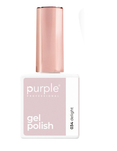 PURPLE GEL POLISH 034 DELIGHT 10ML