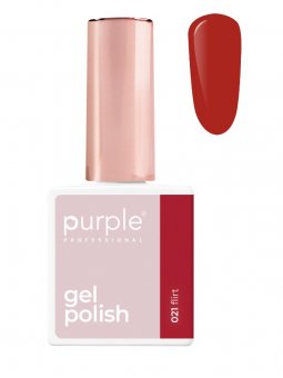 PURPLE GEL POLISH 021 FLIRT...