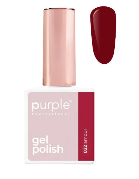 PURPLE GEL POLISH 022 AMOUR 10ML