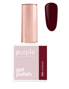 PURPLE GEL POLISH 024 ROMANCE 10ML